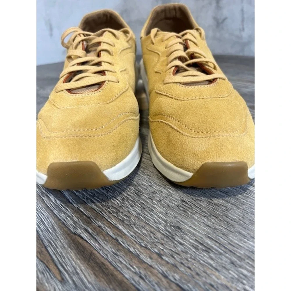 OluKai Koheo 10525-GSGS‎ Ginger Suede Leather Sneakers Men's 9.5 Lightweight